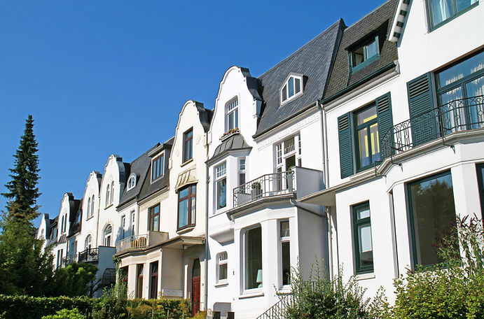 Hübsche Nachbarschaft