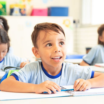 Smiling Schoolchildren