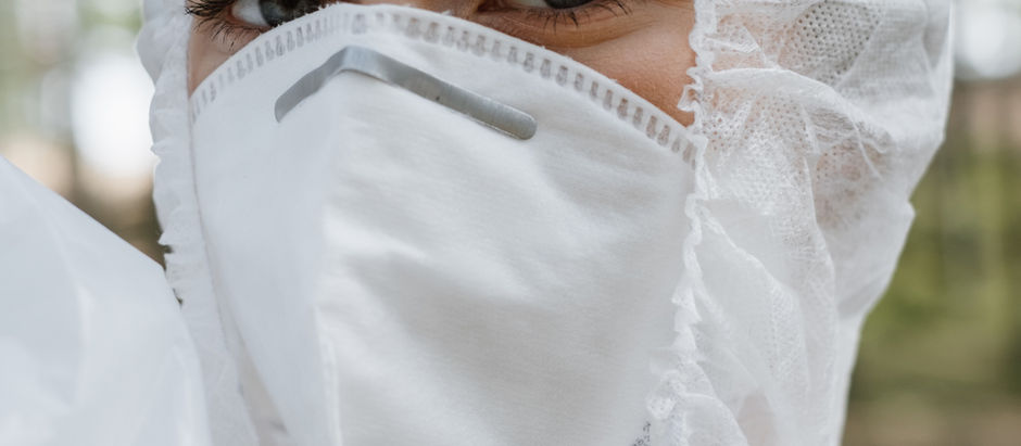 Biohazard and forensic technician in Western Australia, Perth, Bunbury, wearing PPE
