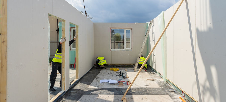 Construction of New Modular House