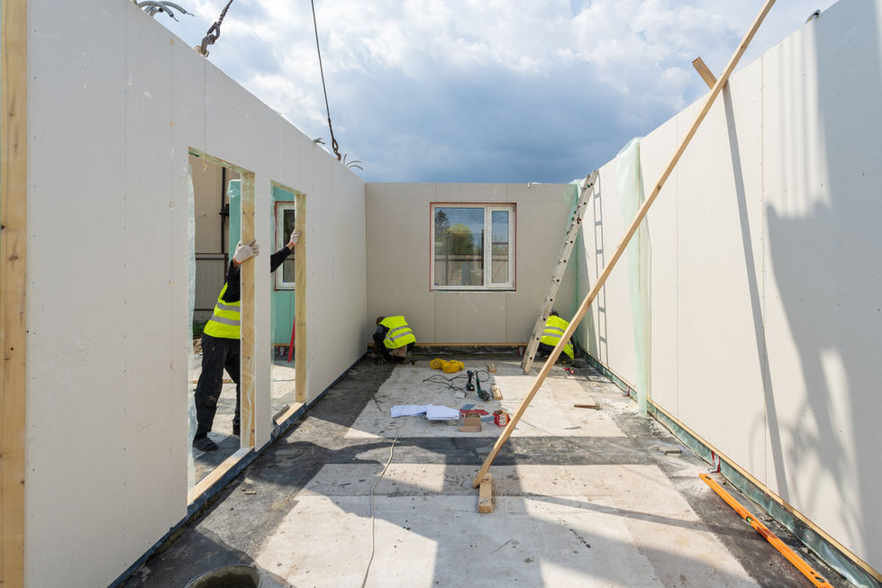 Construction of New Modular House