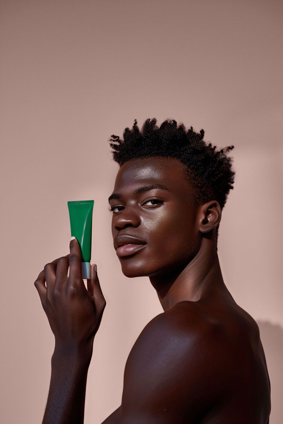 Skincare Product Portrait