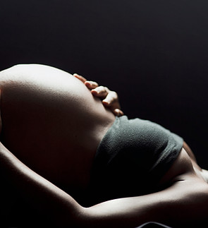 Pregnant Woman Resting