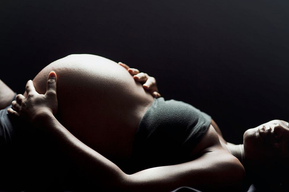 Pregnant Woman Resting