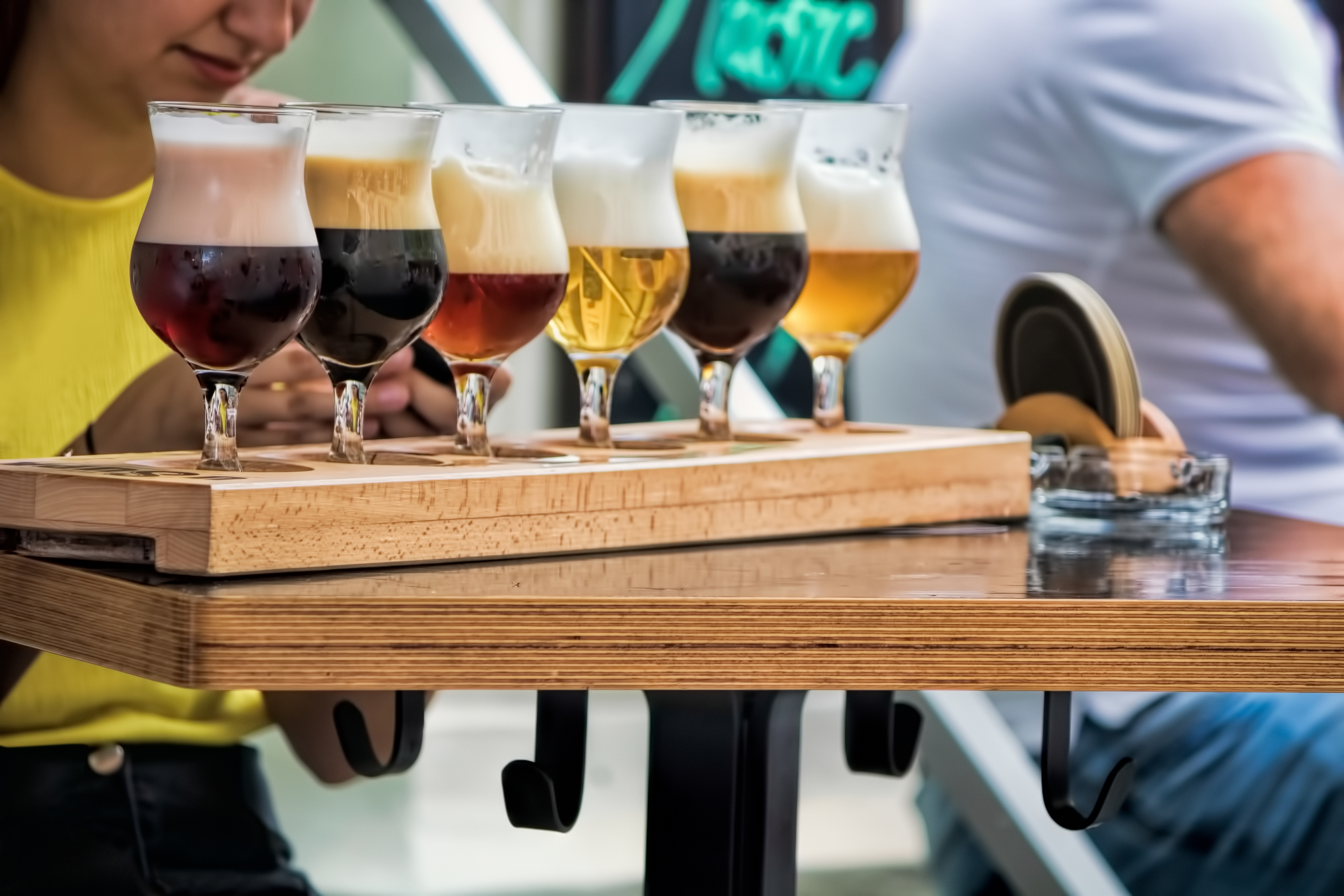 Arranged Food and Objects