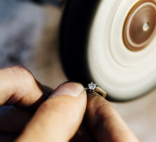 Polissage de bague
