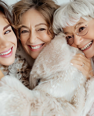 Women in Cozy Coats
