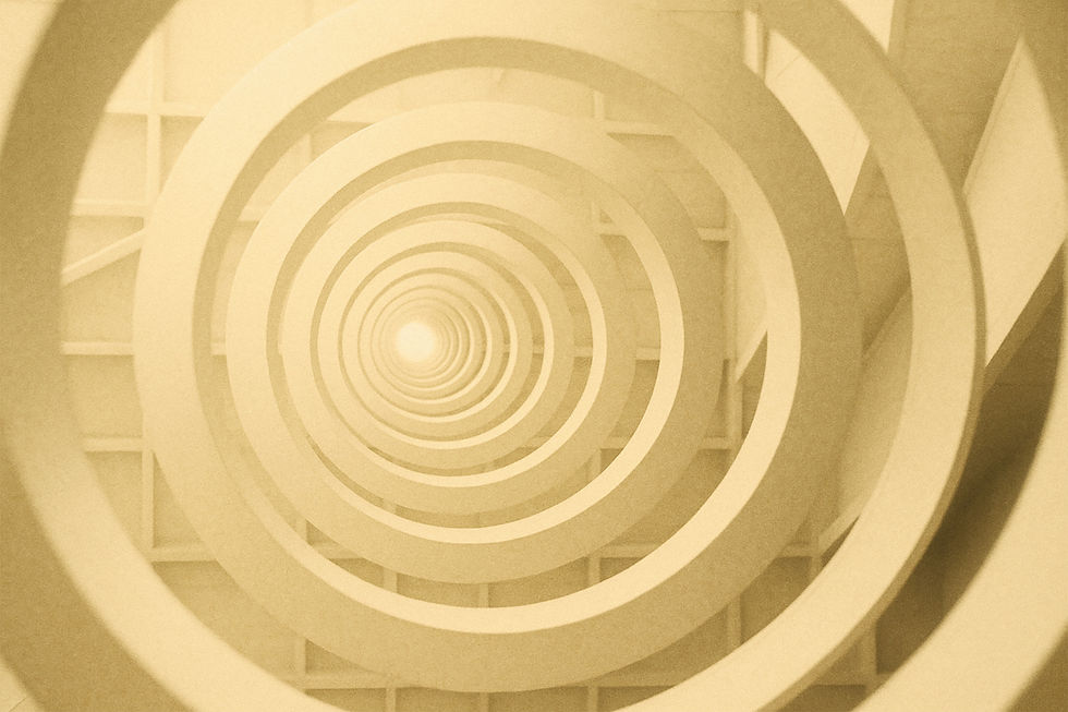 Geometric Spiral Art