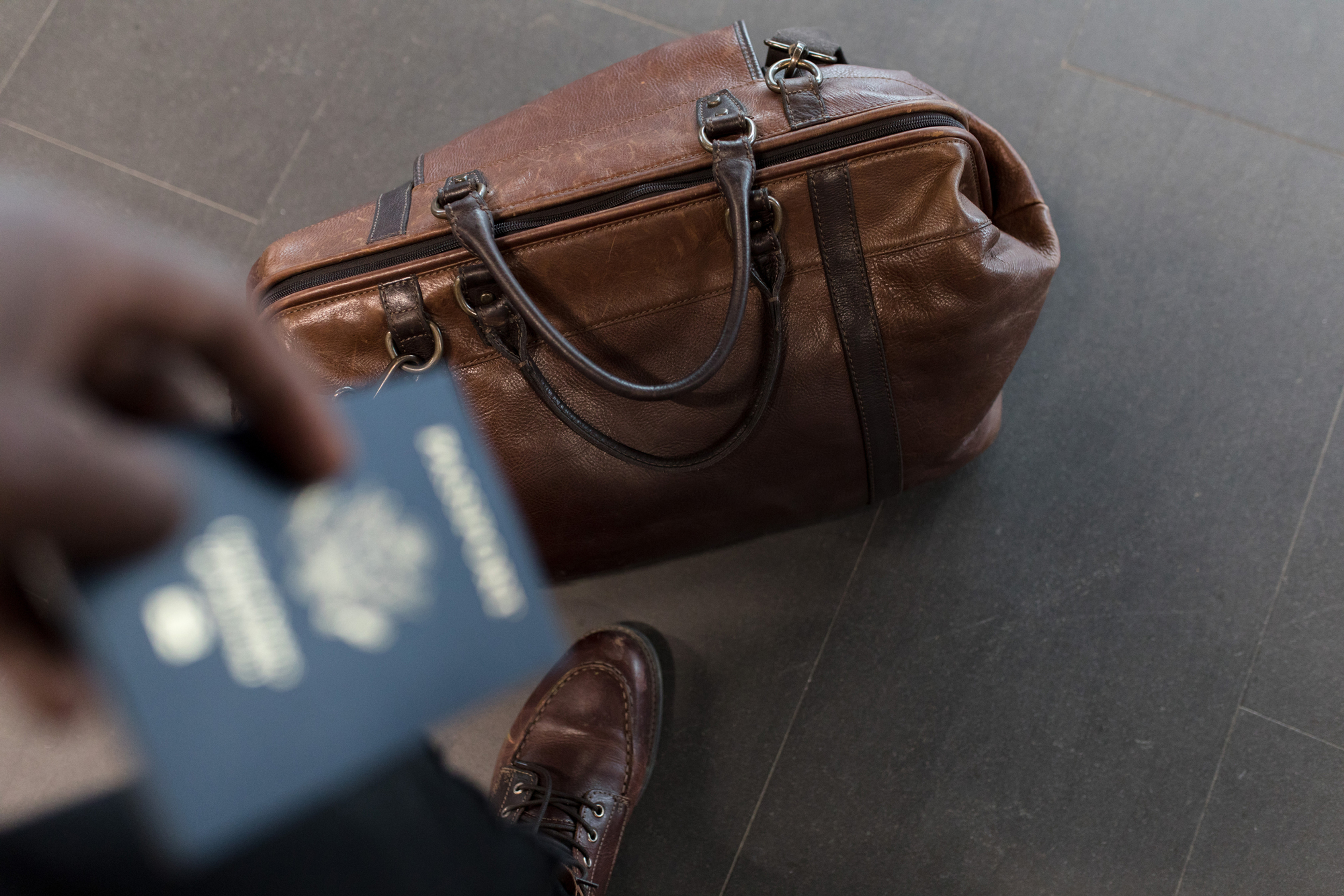 Sassy Leather Passport Holder