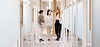 Colleagues in Hallway