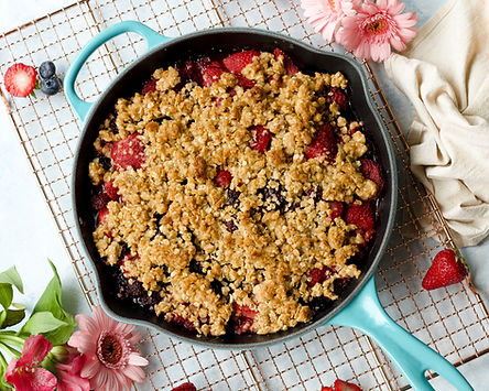 Crumble aux baies