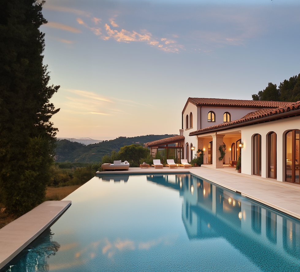 Luxury Villa Poolside