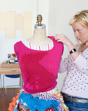 Fashion Designer at Work