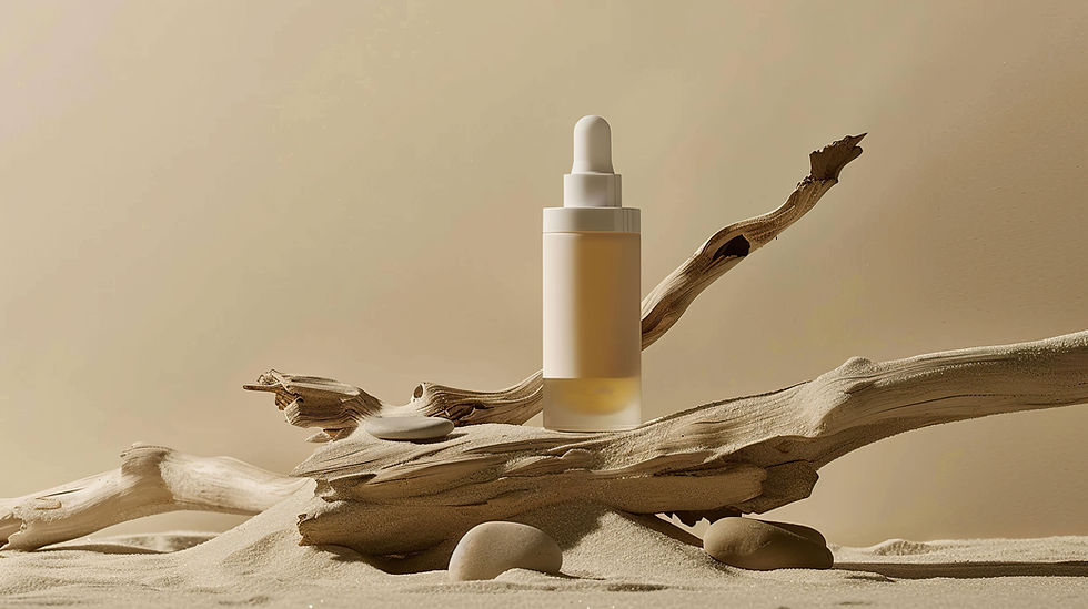 Minimalist Serum Display