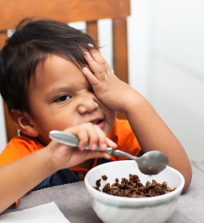 Eating Cereal
