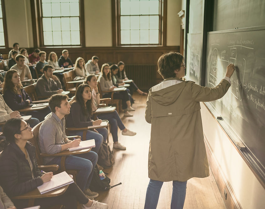 Classroom Lecture Scene