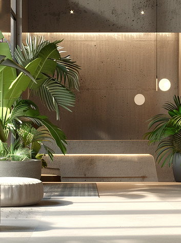 Modern Indoor Lounge