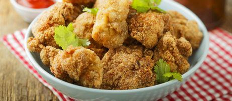 Popcorn Chicken - Quick and Easy Appetizer Recipe !