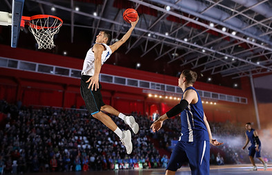 Basketball Dunk Action