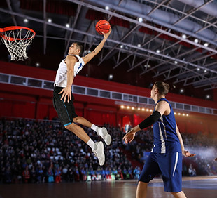 Basketball Dunk Action