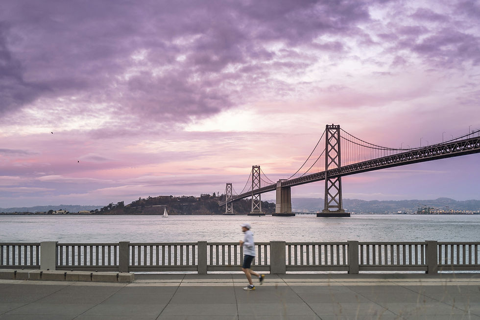 Bay Bridge Sunset