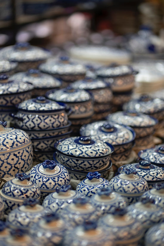 Blue and White China