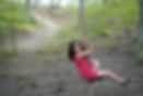 Girl Playing Outdoors