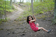 Girl Swinging