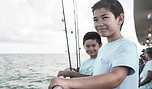 Children on Fishing Boat
