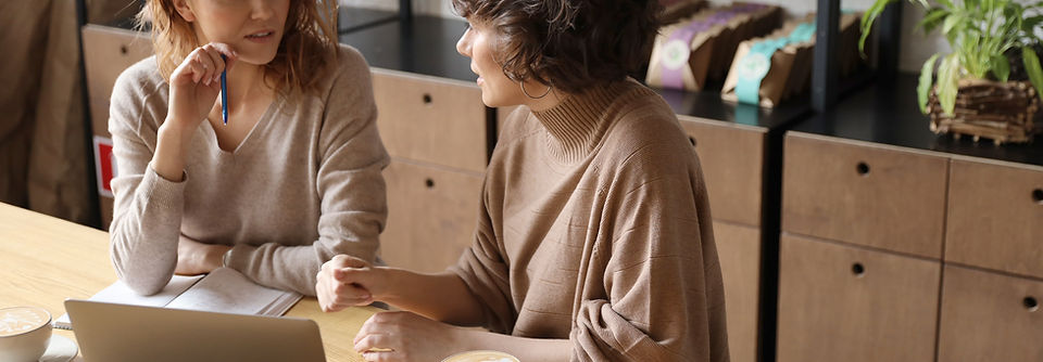 Business Meeting at a Cafe