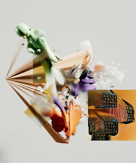 Abstract Technological Collision
