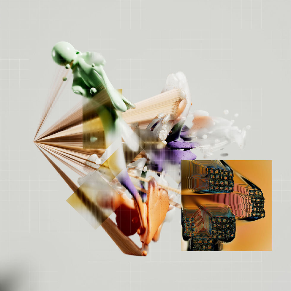 Abstract Technological Collision