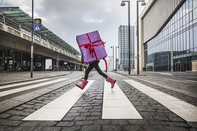 Geschenkbox-Kostüm