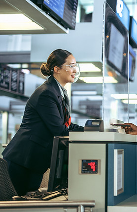 Airport Counter