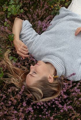 Woman Among Flowers