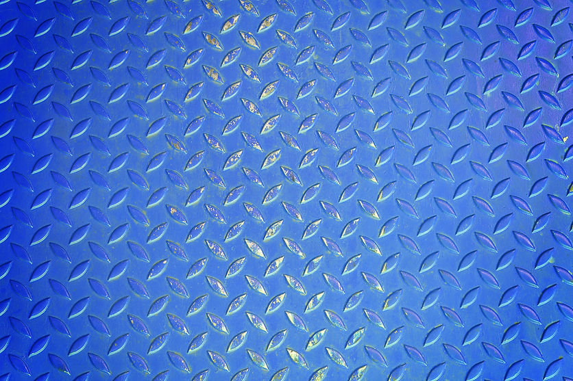 Blå diamantstruktur