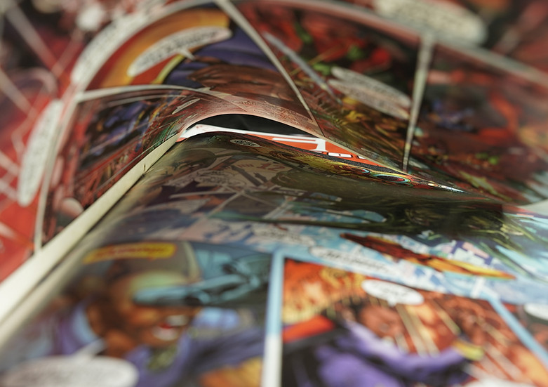 Curved Comic Book