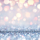 Glittery Bokeh Background
