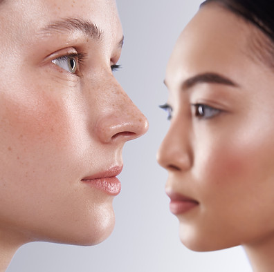 profiles pictures of two women