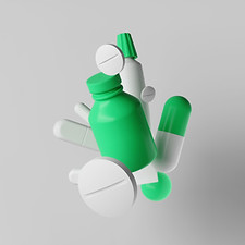 Minimalist pharmaceutical composition
