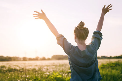 Girl with Arms Stretched Out