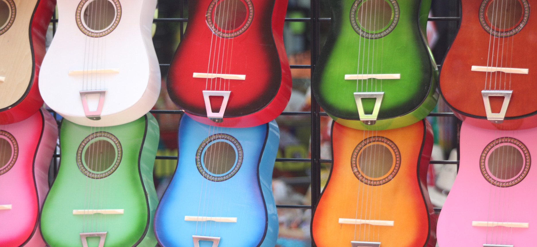 Colorful Guitars