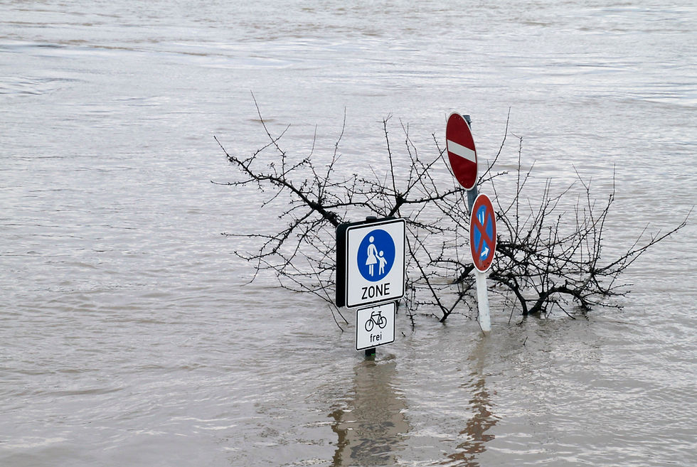 Flooded Road Signs