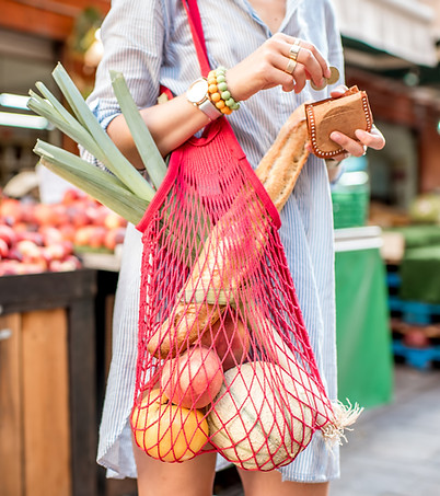 Woman With Groceries