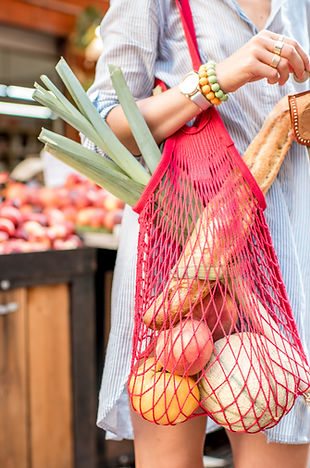 Woman With Groceries