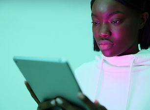 Holding a Tablet
