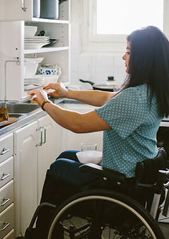 Woman in Wheelchair