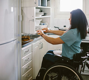 Woman in Wheelchair