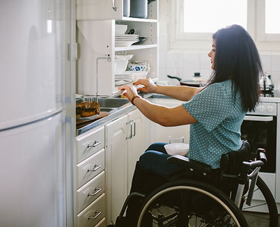 Woman in Wheelchair