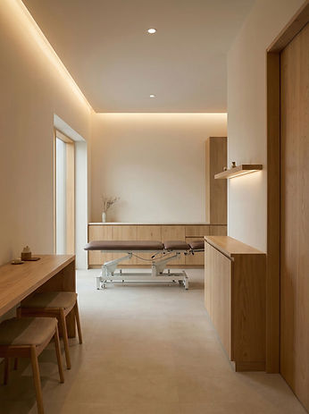 Minimalist Treatment Room